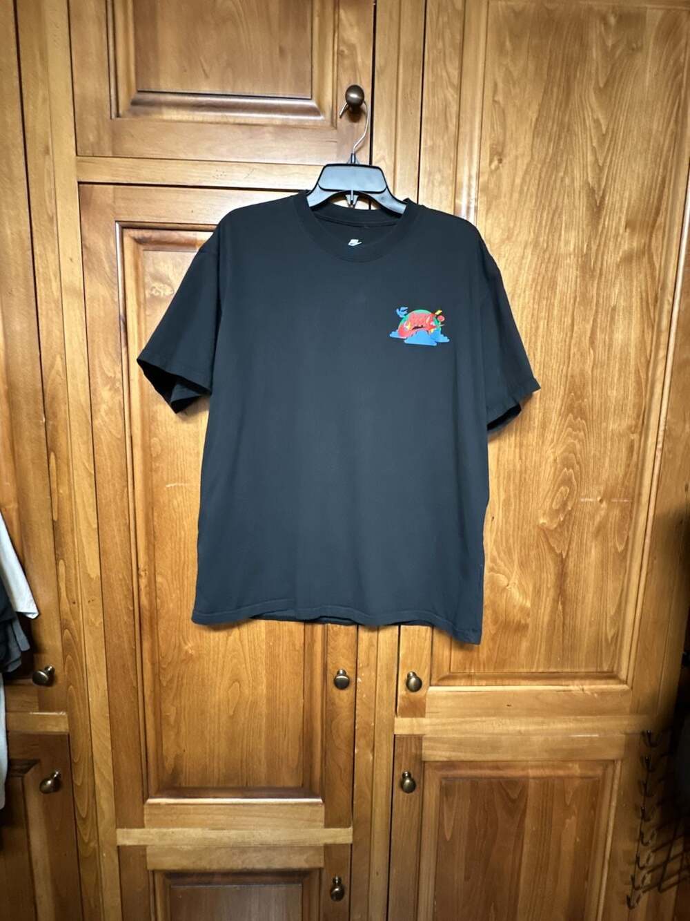 Nike Have A Nike Day Loose Fit T-Shirt Black DX1049-010 Size L